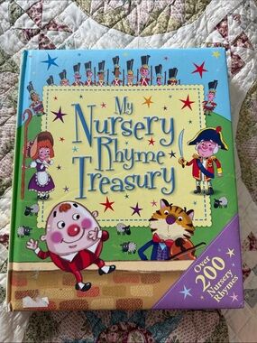Igloo Blue, Yellow, Green, Purple, Red, Cream Nursery Rhyme Book